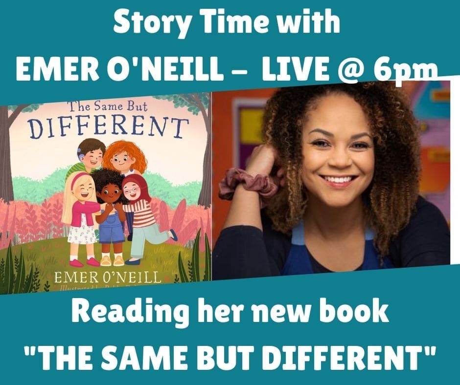 Emer O'neill Reads The Same But Different Live 2pm Thursday 2nd Dec